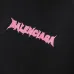 Balenciaga Pink Logo Print Full‑Zip Hooded Jacket, Black #B68047