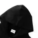 Balenciaga Pink Logo Print Full‑Zip Hooded Jacket, Black #B68047