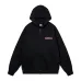 Balenciaga Pink Logo Print Full‑Zip Hooded Jacket, Black #B68047