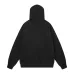 Balenciaga Purple Red Splash Graphic Full‑Zip Hoodie, Black #B68048