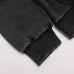 Balenciaga Red Embroidered Washed Distressed Pullover Hoodie Sweatshirt, Black #B67632