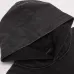 Balenciaga Red Embroidered Washed Distressed Pullover Hoodie Sweatshirt, Black #B67632