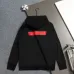 Balenciaga Red Tape Logo Vintage Washed Distressed Hoodie White,Gray,Black #B68032