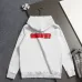 Balenciaga Red Tape Logo Vintage Washed Distressed Hoodie White,Gray,Black #B68032
