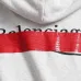 Balenciaga Red Tape Logo Vintage Washed Distressed Hoodie White,Gray,Black #B68032