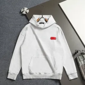 Balenciaga Red Tape Logo Vintage Washed Distressed Hoodie White,Gray,Black #B68032