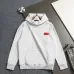 Balenciaga Red Tape Logo Vintage Washed Distressed Hoodie White,Gray,Black #B68032