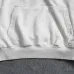 Balenciaga Silver Tape Sticker Vintage Washed Distressed Hoodie Multi‑Tone #B68033