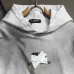 Balenciaga Silver Tape Sticker Vintage Washed Distressed Hoodie Multi‑Tone #B68033