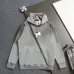 Balenciaga Silver Tape Sticker Vintage Washed Distressed Hoodie Multi‑Tone #B68033