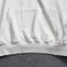 Balenciaga Tape Logo Vintage Washed Distressed Hoodie Gray,White,Black #B68024