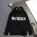 Balenciaga Tape Logo Vintage Washed Distressed Hoodie Gray,White,Black #B68024