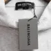 Balenciaga Tape Logo Vintage Washed Distressed Hoodie Gray,White,Black #B68024