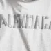 Balenciaga Tape Logo Vintage Washed Distressed Hoodie Gray,White,Black #B68024