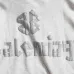 Balenciaga Tape Logo Vintage Washed Distressed Hoodie Gray,White,Black #B68024