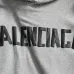 Balenciaga Tape Logo Vintage Washed Distressed Hoodie Gray,White,Black #B68024