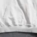 Balenciaga Tape Logo Vintage Washed Distressed Hoodie White,Gray,Black #B68028