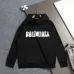 Balenciaga Tape Logo Vintage Washed Distressed Hoodie White,Gray,Black #B68028