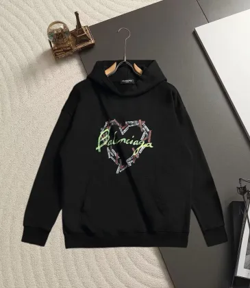 Balenciaga Thorn Heart Graphic Hoodie Unisex Long Sleeve Hooded Pullover Sweatshirt #B67242