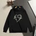 Balenciaga Thorn Heart Graphic Hoodie Unisex Long Sleeve Hooded Pullover Sweatshirt #B67242