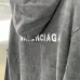 Balenciaga Washed Distressed Logo Pullover Hoodie Sweatshirt, Black #B67631