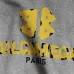 Balenciaga Yellow BB Logo Vintage Washed Distressed Hoodie Multi‑Tone #B68025