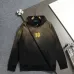 Balenciaga Yellow BB Logo Vintage Washed Distressed Hoodie Multi‑Tone #B68025