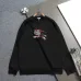 Burberry Equestrian Knight Embroidered Crewneck Sweatshirt, Classic Logo Pullover #B68997