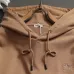 Burberry Equestrian Knight Embroidered Hoodie, Classic Check Stripe Sweatshirt #B68996