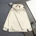 Burberry Equestrian Knight Embroidered Hoodie, Classic Check Stripe Sweatshirt #B68996