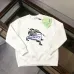 Burberry Equestrian Knight Graphic Crewneck Sweatshirt, Black &amp; White #B69201