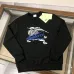 Burberry Equestrian Knight Graphic Crewneck Sweatshirt, Black &amp; White #B69201