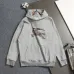 Burberry Equestrian Knight Print Cotton Hoodie White,Gray,Black #B68034
