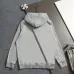 Burberry Equestrian Knight Print Cotton Hoodie White,Gray,Black #B68034