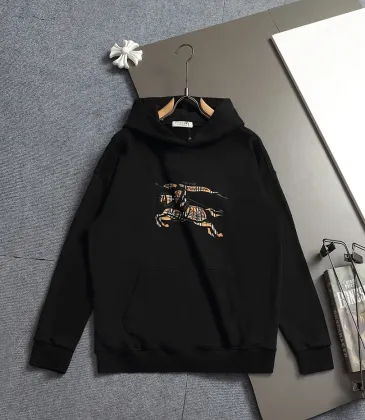 Burberry Equestrian Knight Print Cotton Hoodie White,Gray,Black #B68034