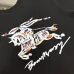 Burberry Graffiti Knight Logo Crewneck Sweatshirt, Black &amp; White #B69210