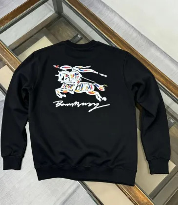 Burberry Graffiti Knight Logo Crewneck Sweatshirt, Black &amp; White #B69210