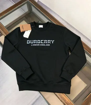 Burberry London England Bold Text Logo Crewneck Sweatshirt, Black &amp; White #B69207