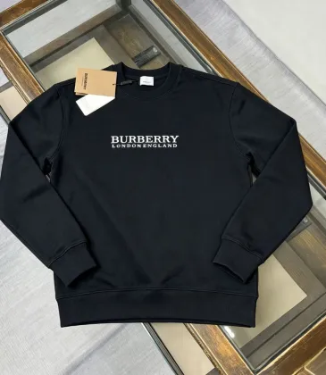 Burberry London England Text Logo Crewneck Sweatshirt, Black &amp; White #B69202