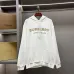 Burberry Pullover Hoodie With Front London Logo Print, White, Black, Beige #B69221