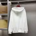 Burberry Pullover Hoodie With Front London Logo Print, White, Black, Beige #B69221