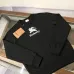 Burberry Small Equestrian Knight Logo Crewneck Sweatshirt, Black &amp; White #B69204