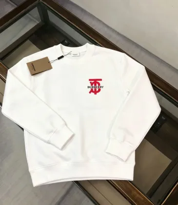 Burberry TB Monogram Logo Crewneck Sweatshirt, Black &amp; White #B69200