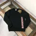 Burberry Vertical Red Logo Crewneck Sweatshirt, Black &amp; White #B69208