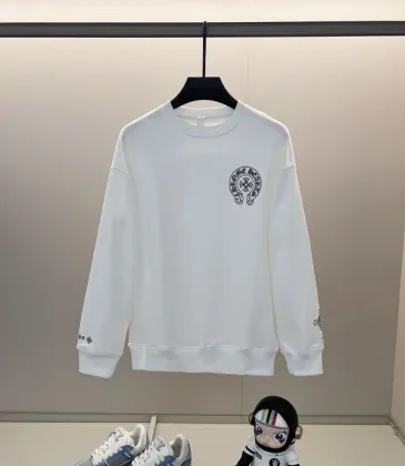 Chrome Hearts Hoodies Black/White #A54612