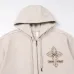Chrome Hearts Zip Hoodie Embossed Cross Embroidery Front &amp; Back, Multi Colors #B68593