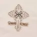 Chrome Hearts Zip Hoodie Embossed Cross Embroidery Front &amp; Back, Multi Colors #B68593