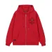 Chrome Hearts Zip Hoodie Embossed Cross Embroidery Front &amp; Back, Multi Colors #B68593