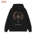 Chrome Hearts Zip Hoodie Embossed Cross Embroidery Front &amp; Back, Multi Colors #B68593