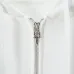 Chrome Hearts Zip Up Hoodie Blue Gothic Script Logo, White &amp; Black #B68586